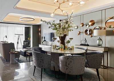 美地K戶型樣板房軟裝設計