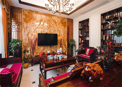 灶港路別墅中式風(fēng)格