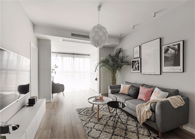 讓理想融入生活，95平現(xiàn)代簡(jiǎn)約