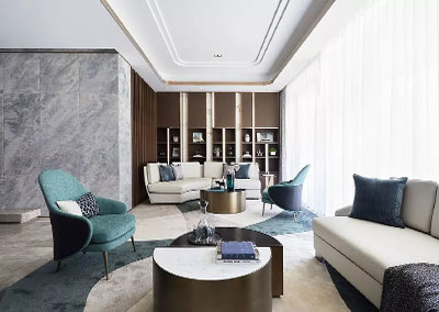 440m2頂級黑灰白別墅，彰顯大氣風范！