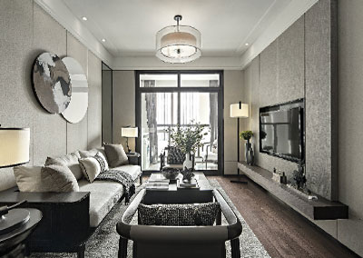 素顏陳設_豫發白鷺源·春曉樣板房