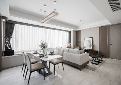 大家云上金銘府樣板房：空間的獨立與歸屬