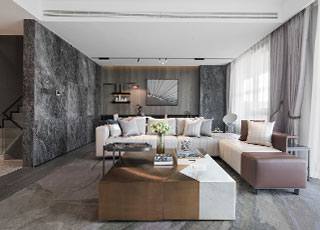 高級灰更美 融信.廈門世紀洋房樣板間