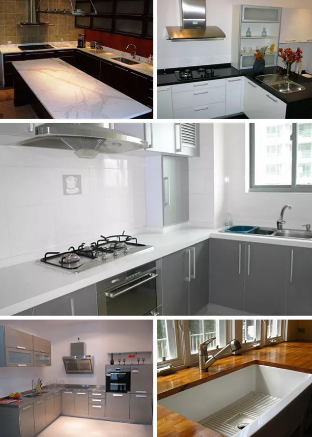 廚房臺面材質(zhì)選擇效果圖 廚房臺面材質(zhì)選擇效果圖