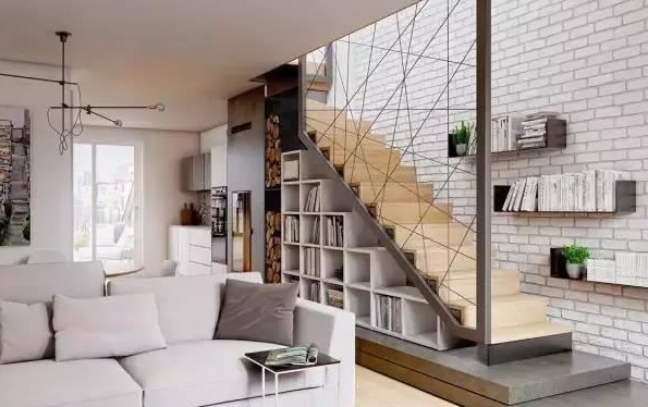 嫌房子收納空間不夠？教你巧用樓梯下三角空間